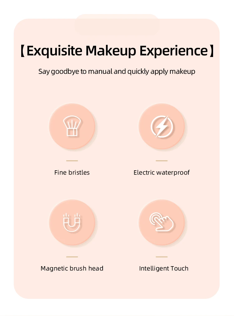 3-in-1 electric makeup brush
