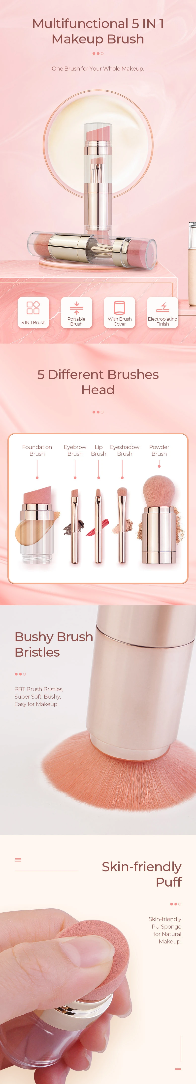 5-in-1 makeup brush