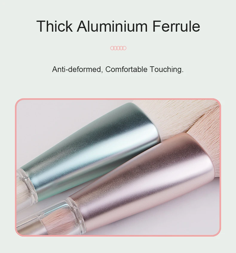 Portable 4-in-1 makeup brush