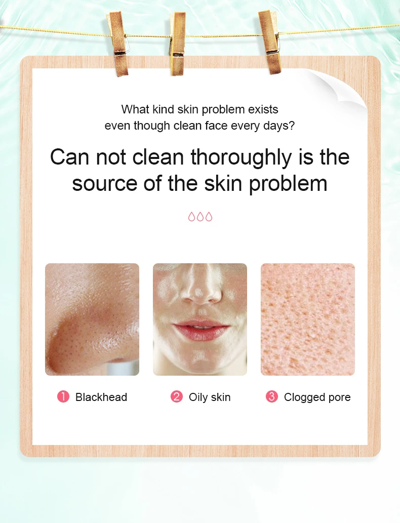 Wheat straw face cleaning brush