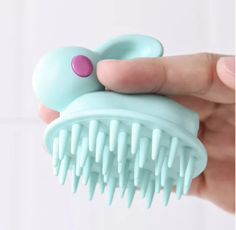 Rabbit shampoo brush